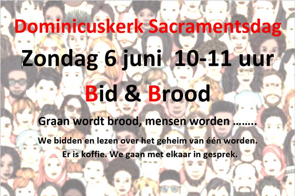 Flyer Bid & Breakfast, thema: Brood - 6 juni 2021